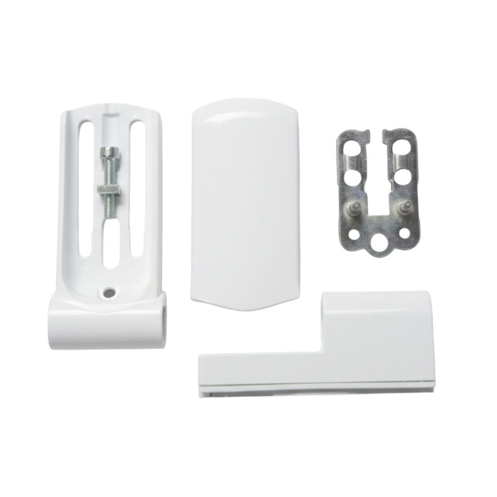 Петля REZE ALEON дверная 105 мм 120кг ( 14-18 мм ) RAL 9016 белый Петля REZE ALEON дверная 105 мм 120кг ( 14-18 мм ) RAL 9016 белый