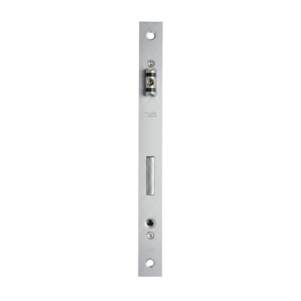 Замок REZE ALU 25/85/23 с роликом / ригелем Замок REZE ALU 25/85/23 с роликом / ригелем